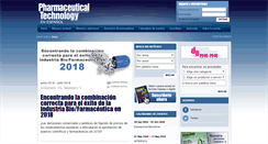 Desktop Screenshot of pharmatechespanol.com.mx